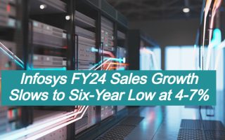 Infosys FY24 Sales Growth Slows