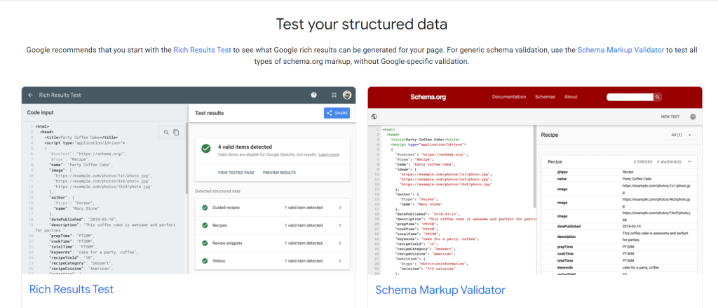 Bing SEO Schema