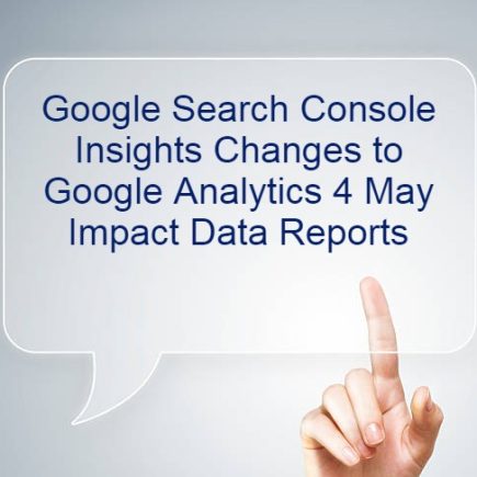 Google Search Console Insights Changes