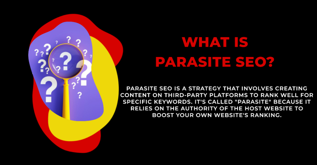 what is Parasite SEO