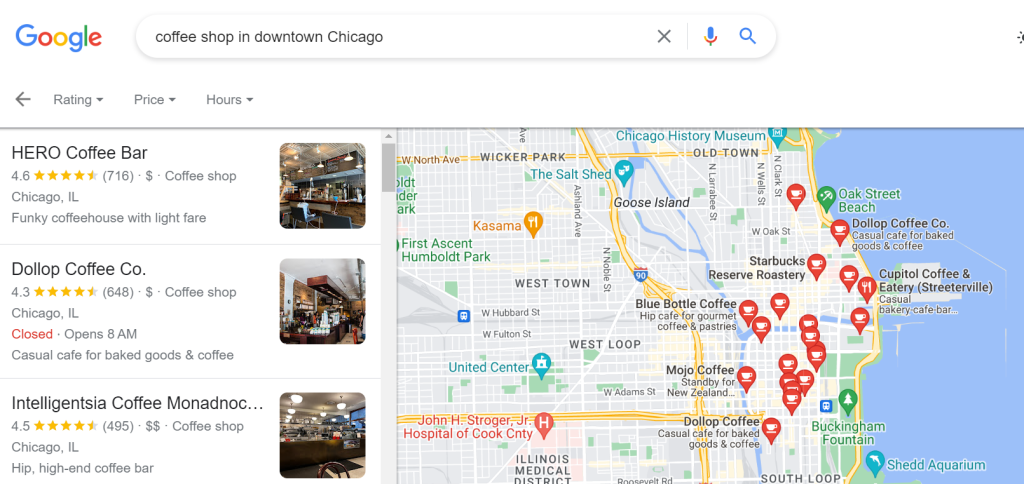 Google Local Search