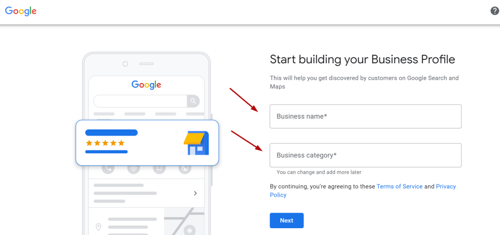 Google Business Profile Optimization