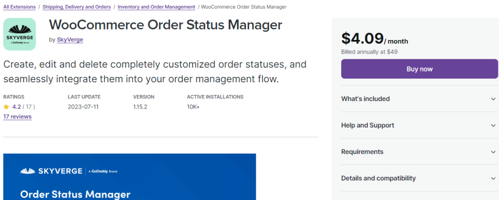 25. WooCommerce Order Status Manager